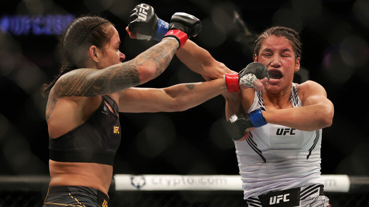 Amanda Nunez - Julianne Peña.  Video of the fight