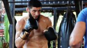 Khamzat Chimaev turned to a potential rival