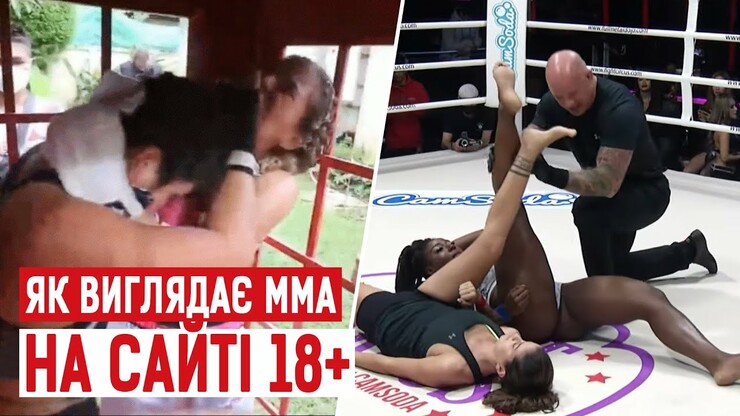 VIDEO.  Freak fights from Thailand: phone booth fight and model wrestling