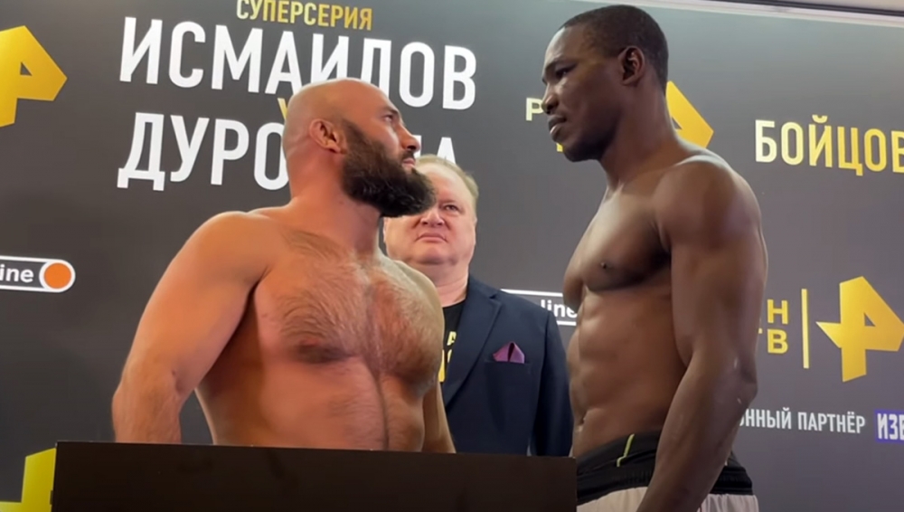 Durodola uppvägde Ismailov med två kilo