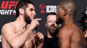 Islam Makhachev und Arman Tsarukyan machten Gewicht für das UFC Fight Night 202-Turnier