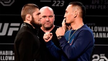 Khabib Nurmagomedov noqueó a Max Holloway en el metaverso