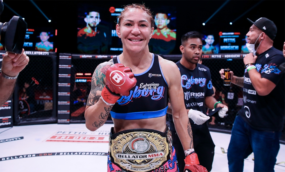 Chris Cyborg and Sergio Pettis to defend titles at Bellator 279