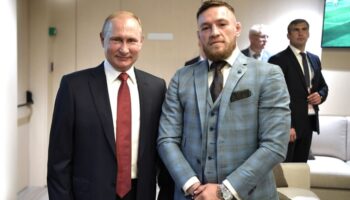Conor McGregor talade om gåvan till Vladimir Putin