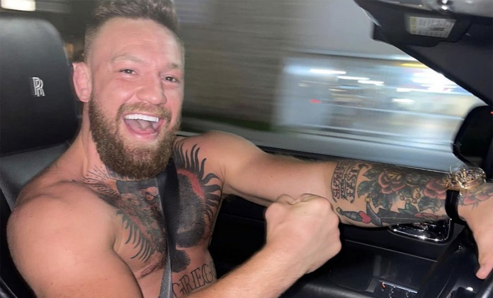 Policía persigue a Conor McGregor captado en video