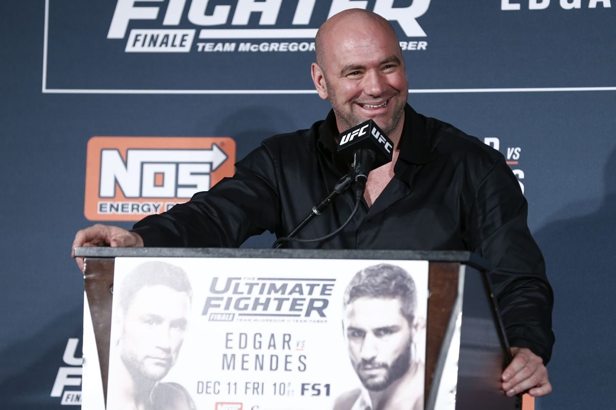 Dana White post-fight