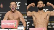 Invägningsresultat för UFC 273: Petr Yan och Khamzat Chimaev gick upp i vikt