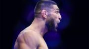 Khamzat Chimaev broke into the top three UFC welterweights