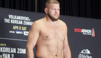 Tybura vs Rozenstruik-kampen avbröts på UFC 273