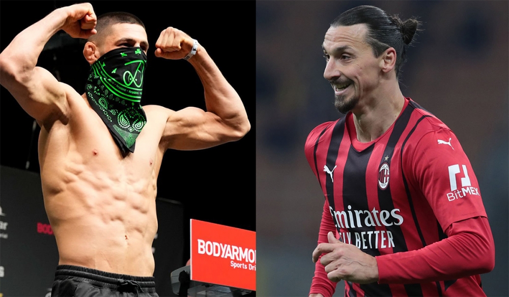 Zlatan Ibrahimovic vände sig till Khamzat Chimaev