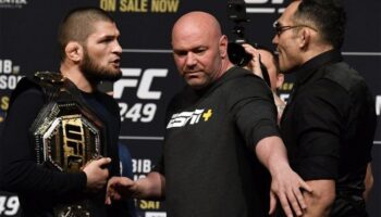 Khabib Nurmagomedov svarade Tony Ferguson