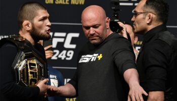 Khabib aceptó la oferta de Tony Ferguson