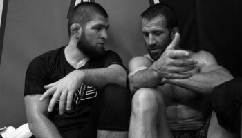 Khabib kämpar mot den tidigare UFC-mästaren Luke Rockhold