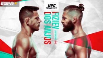 Rafael dos Anjos e Rafael Fiziev vão liderar o torneio UFC Fight Night