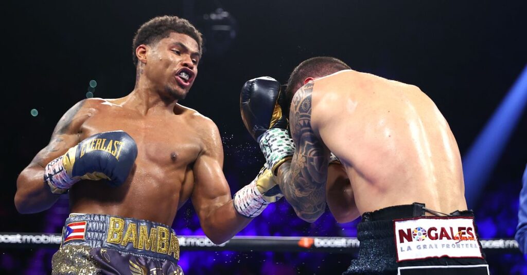 Shakur Stevenson vs. Oscar Valdez full fight video highlights - WMMAA