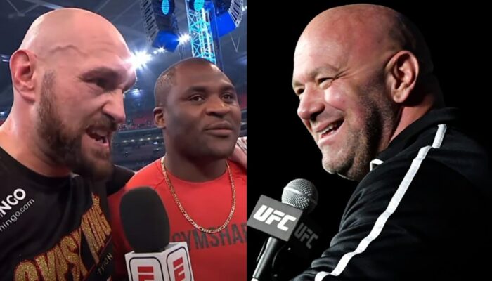 UFC-presidenten svarar på Francis Ngannou om slagsmål med Tyson Fury