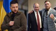 Volodymyr Zelensky uttryckte missnöje med Conor McGregor