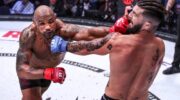 Yoel Romero bröt motståndarens käke