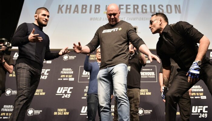 Khabib antwortete Ferguson: „Ich warte darauf, dass du aufwachst“