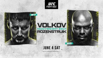 Volkov vs Rozenstruik – när ska man se UFC Fight Night 207