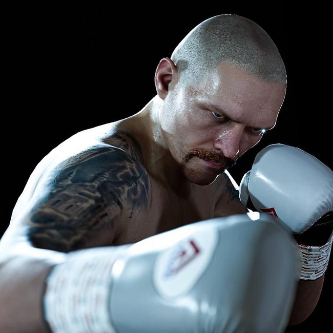 Oleksandr Usyk en eSports Boxing Club