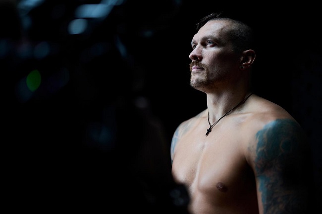 Oleksandr Usyk in Saudi-Arabien