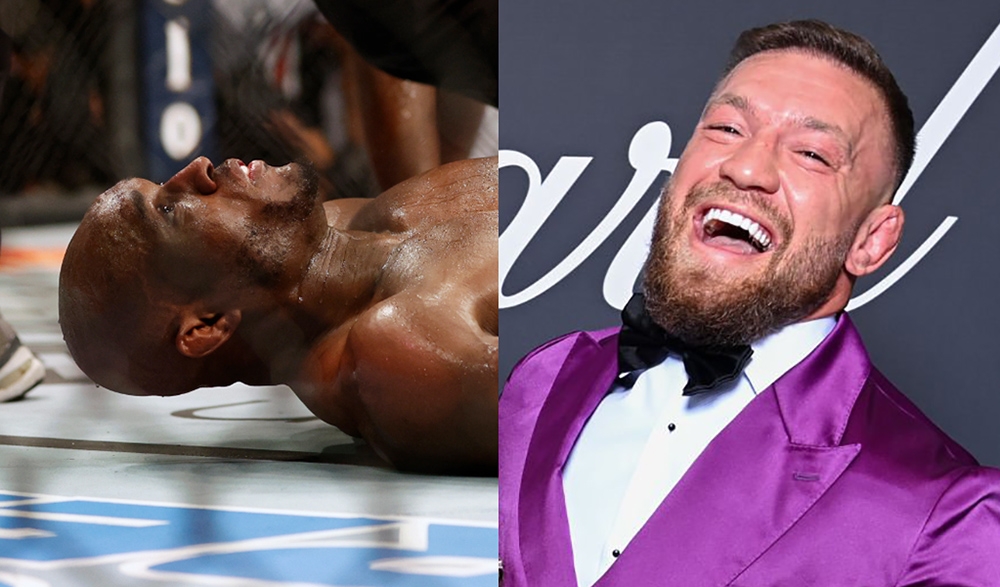 Conor McGregor se burla de Kamaru Usman que fue noqueado