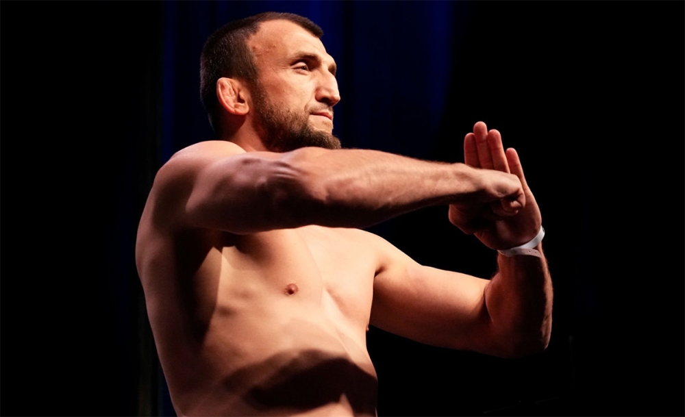 Muslim Salikhov aprendió el nombre del próximo oponente en el UFC