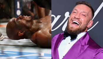 Conor McGregor makes fun of Kamaru Usman who was knocked out