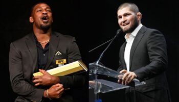 Jon Jones questioned the achievements of Khabib Nurmagomedov