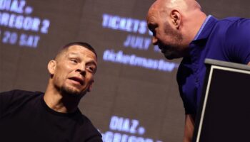 Nate Diaz will receive a title shot for defeating Khamzat Chimaev