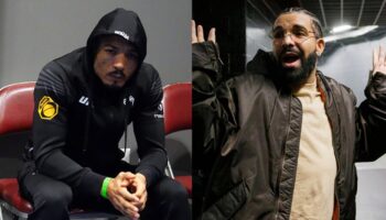 Singer Drake made a big bet on Jose Aldo