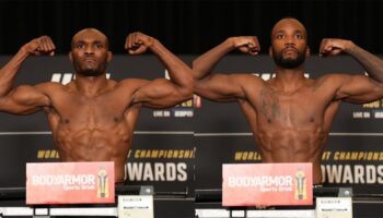 UFC 278 weigh-ins: Usman and Edwards make weight
