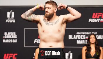 UFC Fight Night: Blaydes v Daukaus Weigh-in