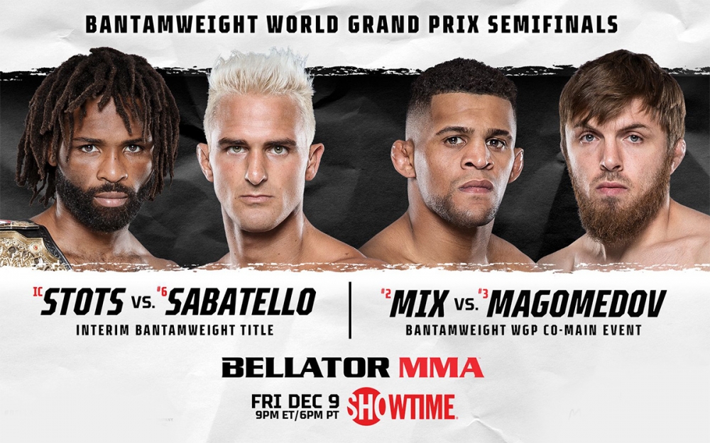 Bellator Grand Prix Halbfinale Magomedov-Mix und Stotts-Sabatello offiziell bekannt gegeben