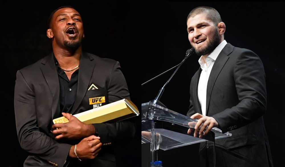 Jon Jones questionou as conquistas de Khabib Nurmagomedov