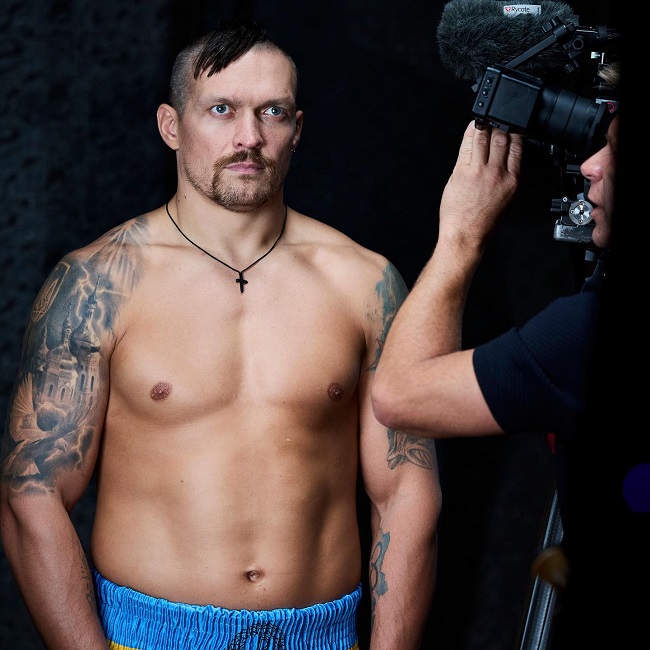 Oleksandr Usyk in Saudi-Arabien