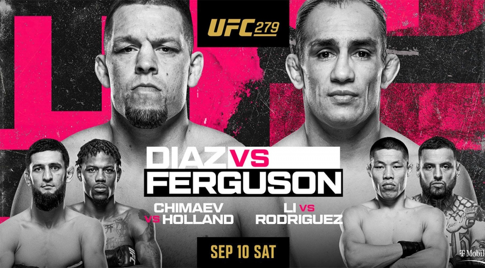Diaz – Ferguson, Chimaev – Holland: UFC 279-udsendelse