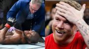 Canelo Alvarez responds to Kamaru Usman's loss