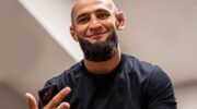 Chimaev reacted to the mass brawl with the teams of Diaz and Holland