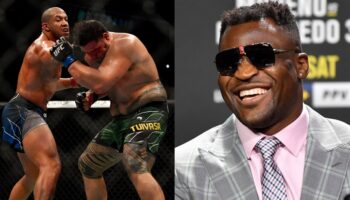 Francis Ngannou reacted to the victory of Cyril Gan