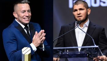 Georges St-Pierre lists Khabib as one of the best fighters in history