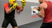Hard sparring between Glover Teixeira and Alex Pereira caught on video