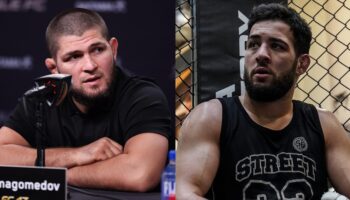 Khabib turned to Nassurdin Imavov