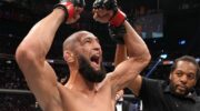 Khamzat Chimaev defeated Kevin Holland ahead of schedule at UFC 279
