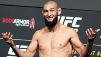 Khamzat Chimaev did not make weight for the UFC 279 tournament