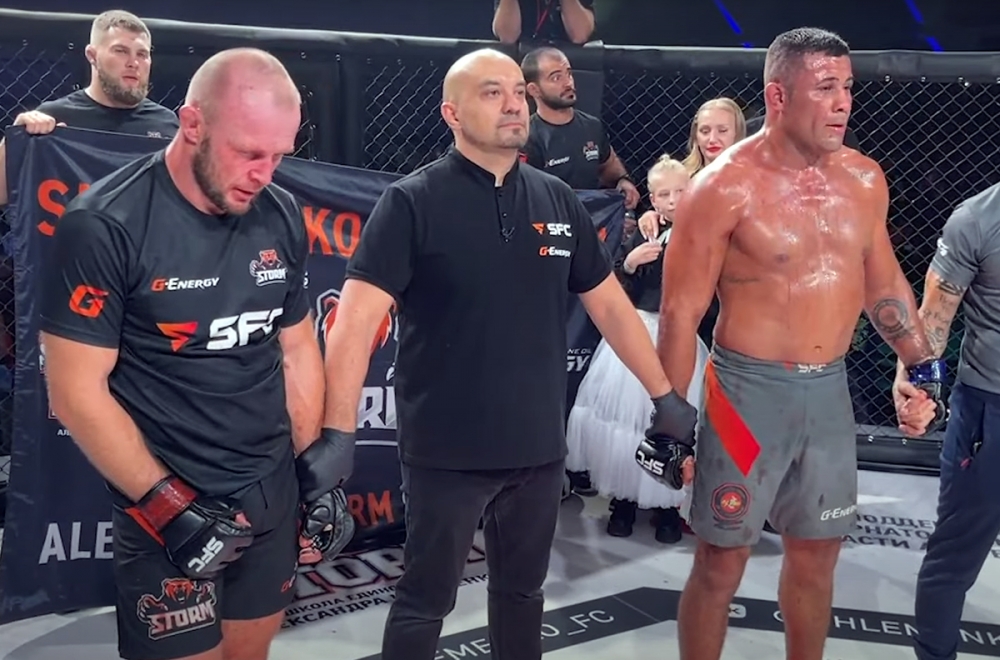 Alexander Shlemenko konnte Kleber Souza nicht besiegen
