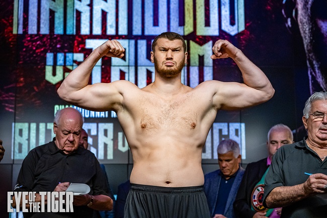 Weigh-in of Arslanbek Makhmudov and Carlos Takam: results, photos