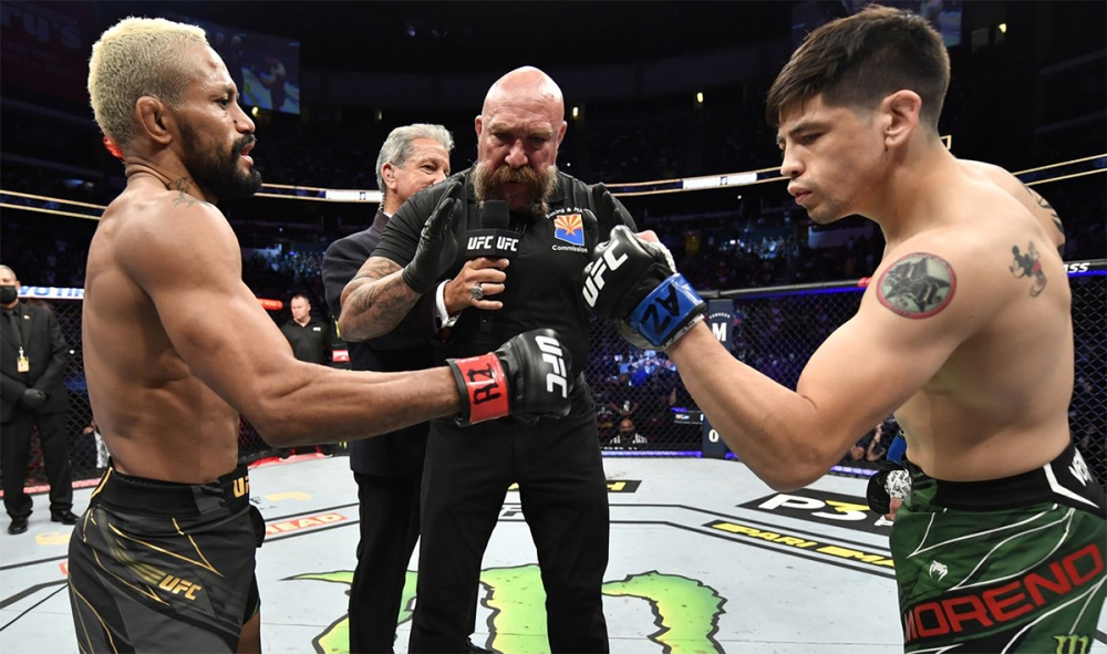 Deiveson Figueredo y Brandon Moreno pelearán cuartos en UFC 283