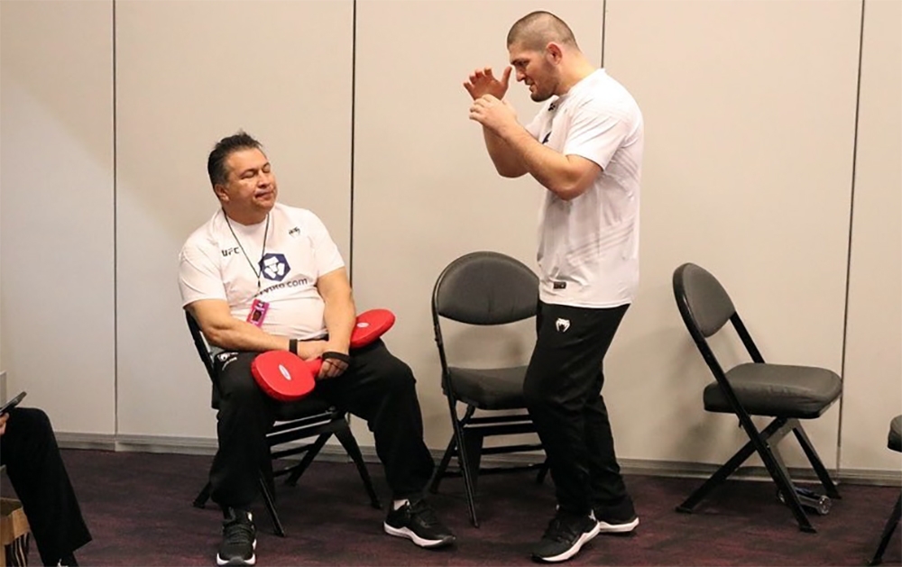 Javier Méndez: Khabib va ​​camino de convertirse en el mejor entrenador de todos los tiempos